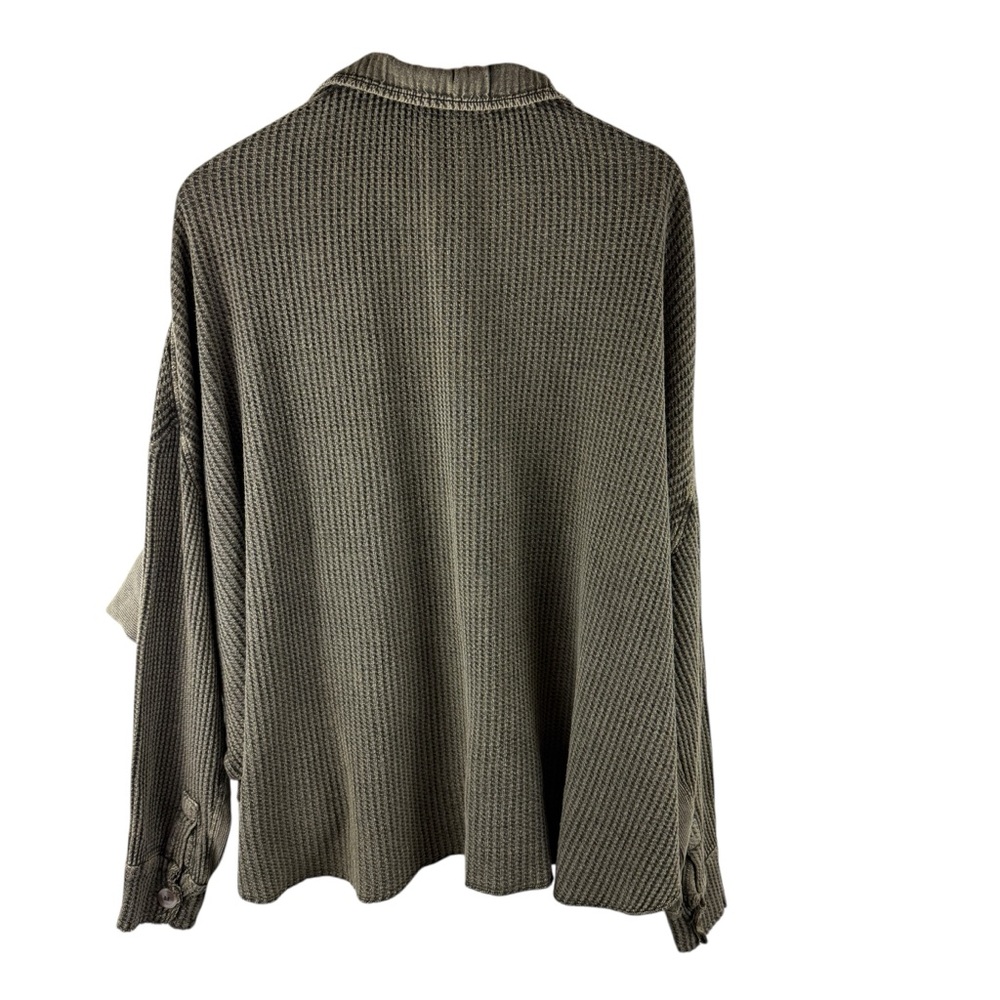 Free People One S Scout Thermal Jacket Top Green - Picture 6 of 10